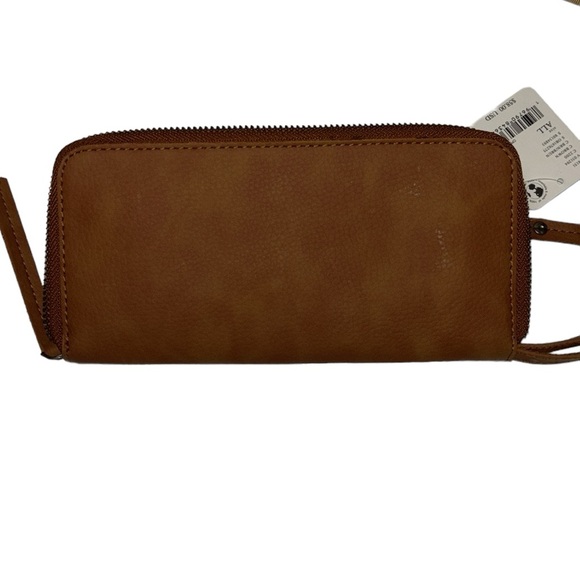 Free People Tan Leather Wallet - Picture 7 of 14